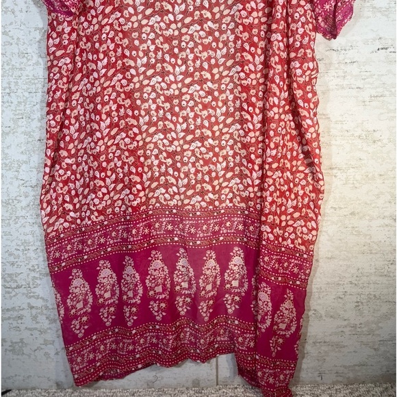 Elegant Pink Floral Kimono - Picture 10 of 12